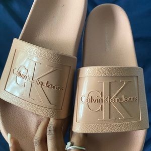 calvin klein slides